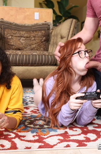 Jeni Angel And Madi Collins In Hard Gaming Session