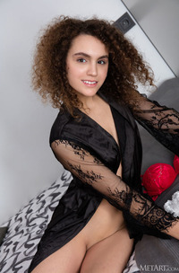 Sexy Brunette Konstance Leaves Her Smooth-lipped Pussy And Firm Round Ass Wonderfully Bare