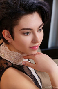 Chantal Slipping Off Her Panties First And Parting Her Silky Thighs