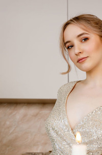 Polly Yangs Curvaceous Brunette Muses That The Evening Might Be Even More Enjoyable
