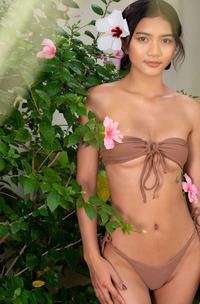 Yori Her Slender Body Glistening As She Splashes In The Pool Playfully