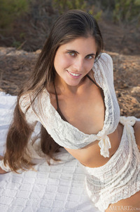 Esfinge Exposing Her Lovely Breasts To The Warm Summer Breeze