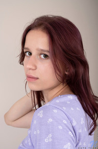 Cute Teen Exploring Her Curves Is A Delightful Pastime To This Coed