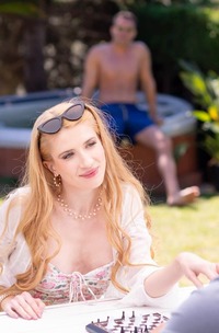 Vanessa Hillz Breathtaking DP Action And A Facial And A Creampie