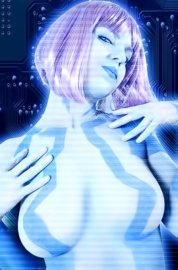 Cosplay babe Freckle in Construct