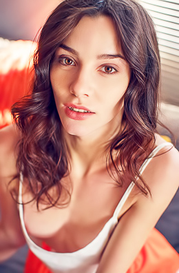 Adel Morel Is Skinny Naughty Teen