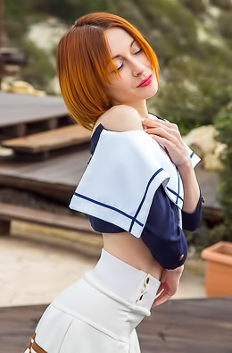 Petite redhead Night A