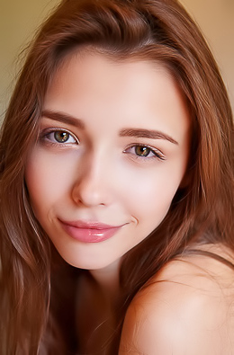 Mila Azul - Adorable ginger teen babe got impressive sexy boobs and butt