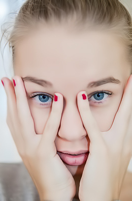 'Tight Denim' with Milena Angel via Milena Angel Club