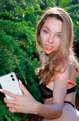 Josephine Jane Dressed To Thrill In Nothing But A Sheer Black Bra