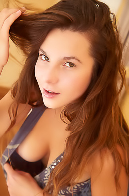 Belka Bends Over And Grabs Her Sexy Bubble Butt