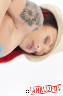Holly Hendrix Throat Dilemma: Toy or Tiny Tits Anal Takeover