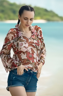 Jana Bubu In Coastal Caress