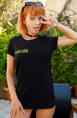 Marta Gromova Perfect Companion For Naked Alfresco Fun