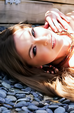 Adrienne Mannings Bodies Reveal in Outdoor Penthouse Shoot